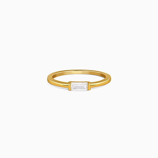 Golden Classy Aura Ring