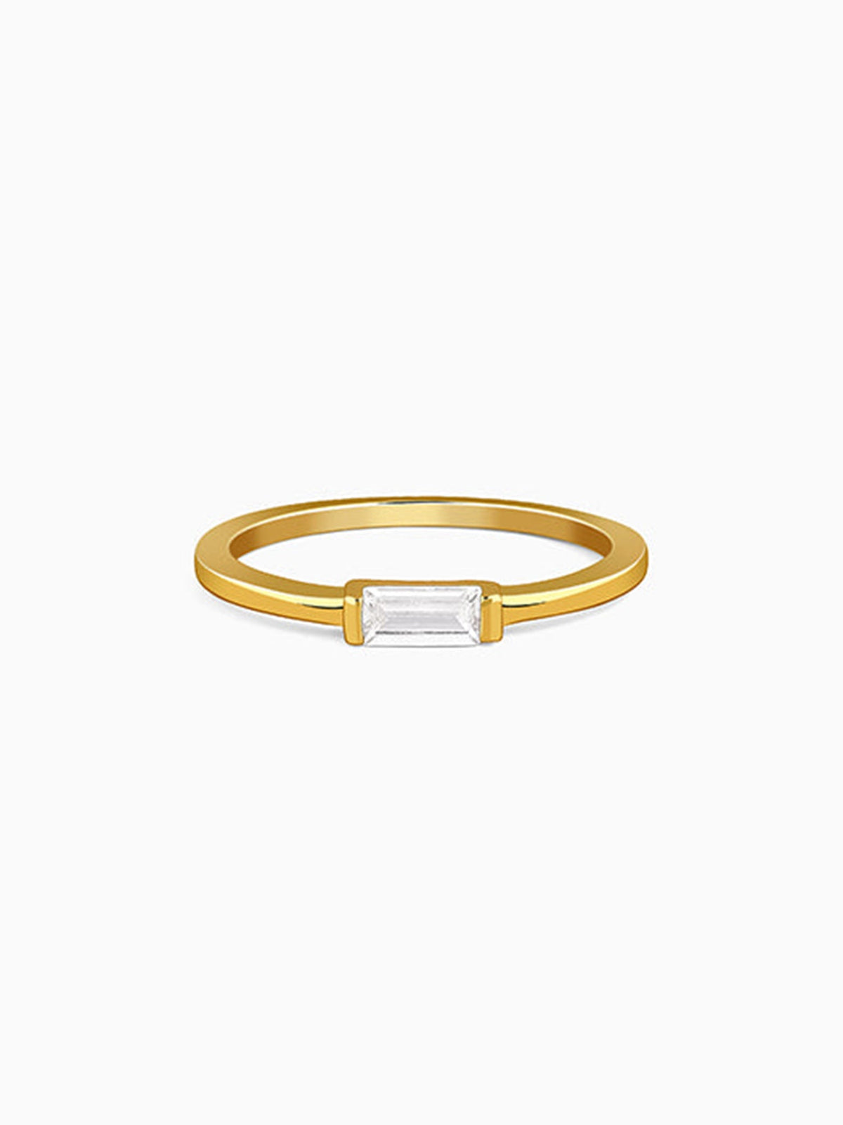 Golden Classy Aura Ring