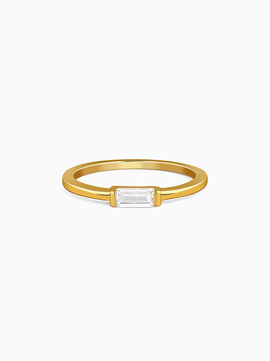 Golden Classy Aura Ring