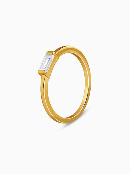 Golden Classy Aura Ring