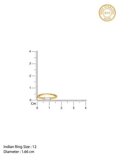 Golden Classy Aura Ring