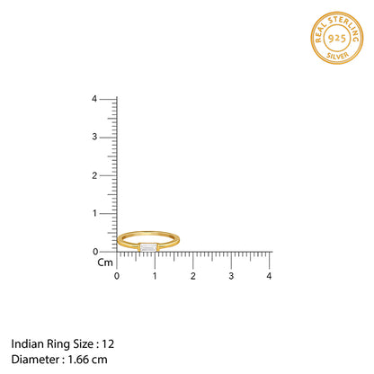 Golden Classy Aura Ring