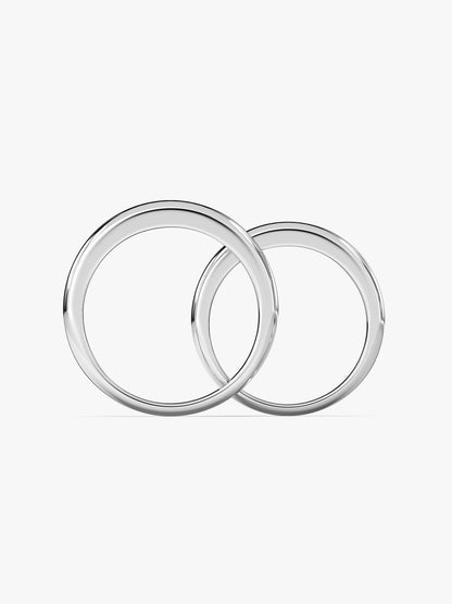Silver Soulbound Couple Band