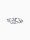 Silver Lean On Ring