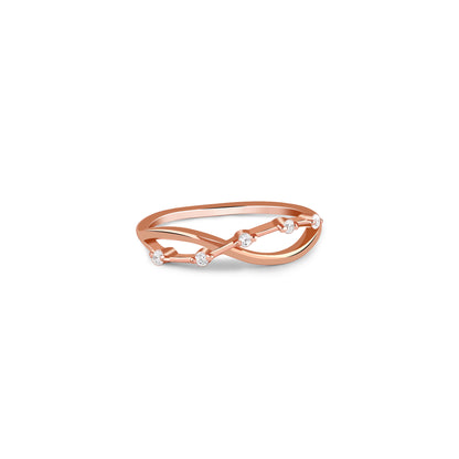 Rose Gold Everlasting Love Ring