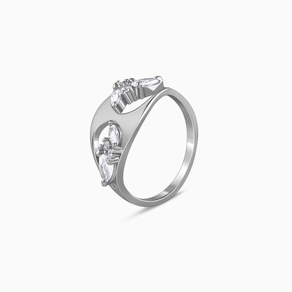 Silver Stayin' Alive Ring