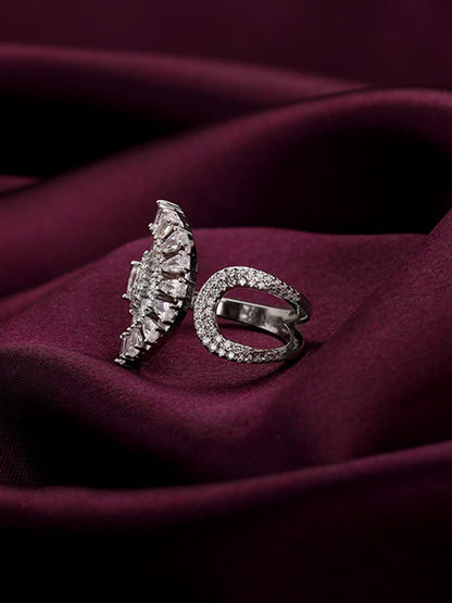 Silver Peacock Heritage Ring