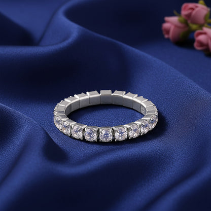 Silver Eternity Ring