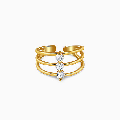 Golden Trilogy Ring (Size 12)