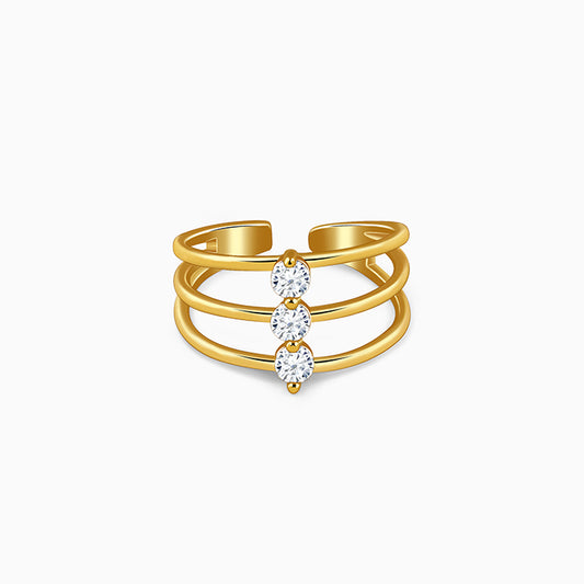 Golden Trilogy Ring (Size 12)