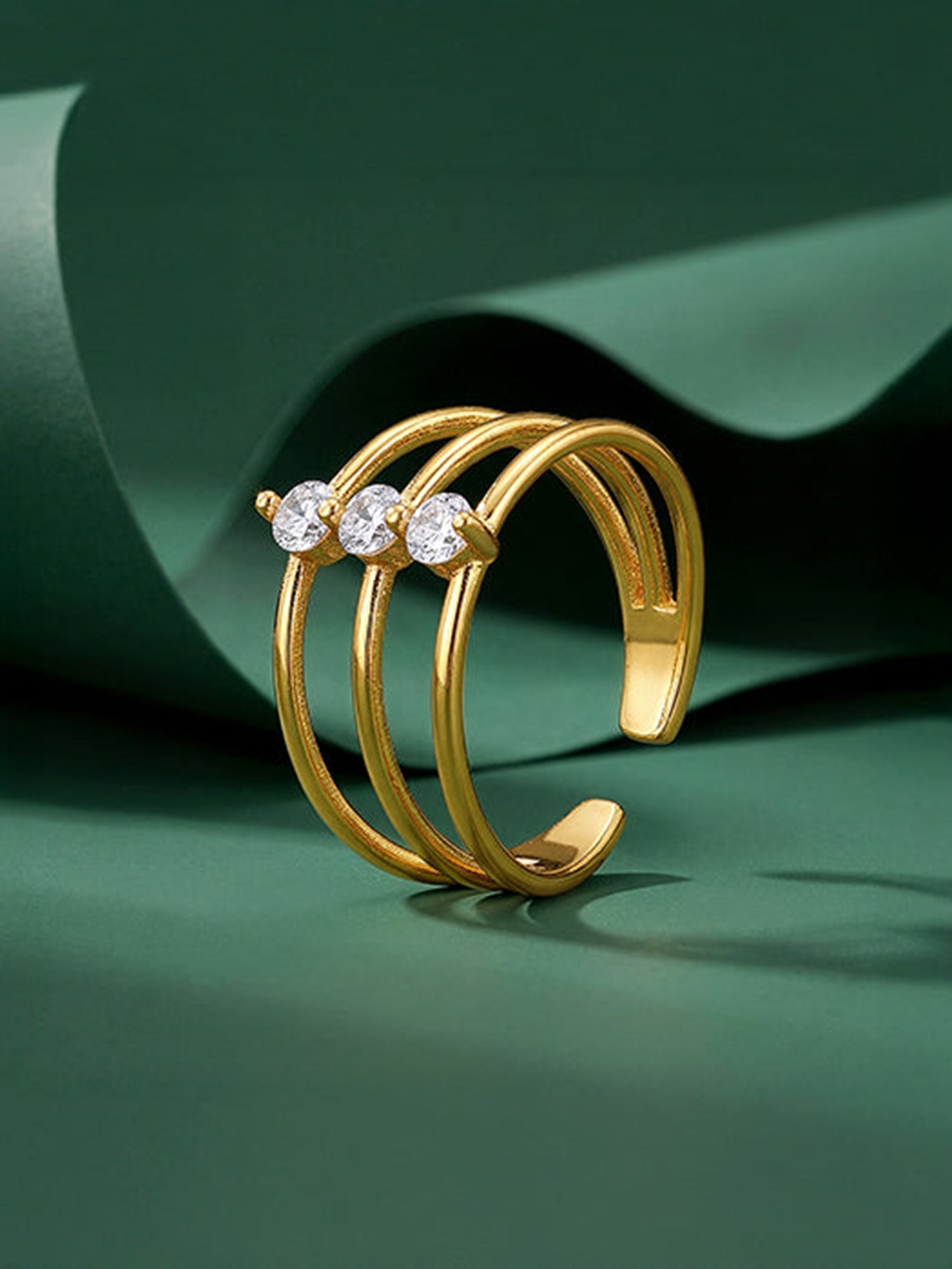 Golden Trilogy Ring (Size 12)