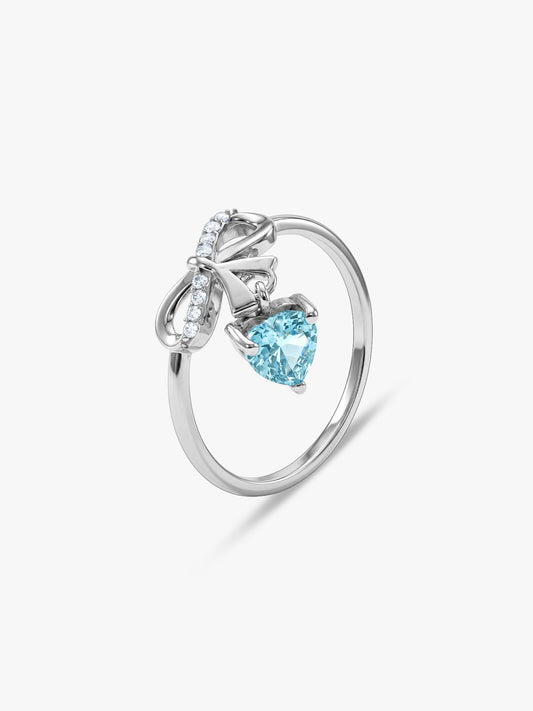 Silver Only Us Ring