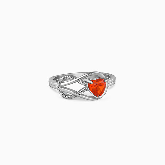 Silver Silent Vows Ring