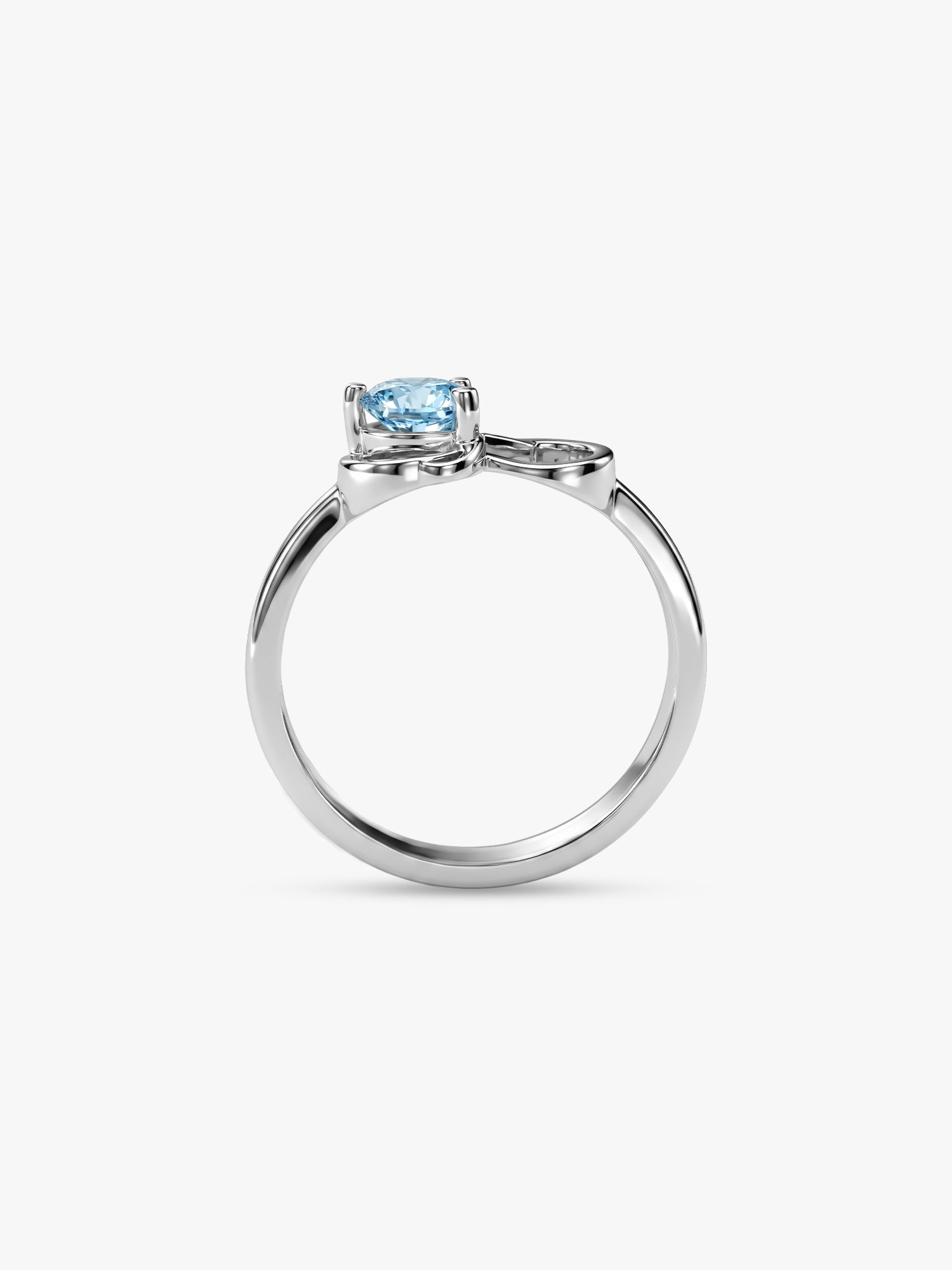 Silver Unending Love Ring