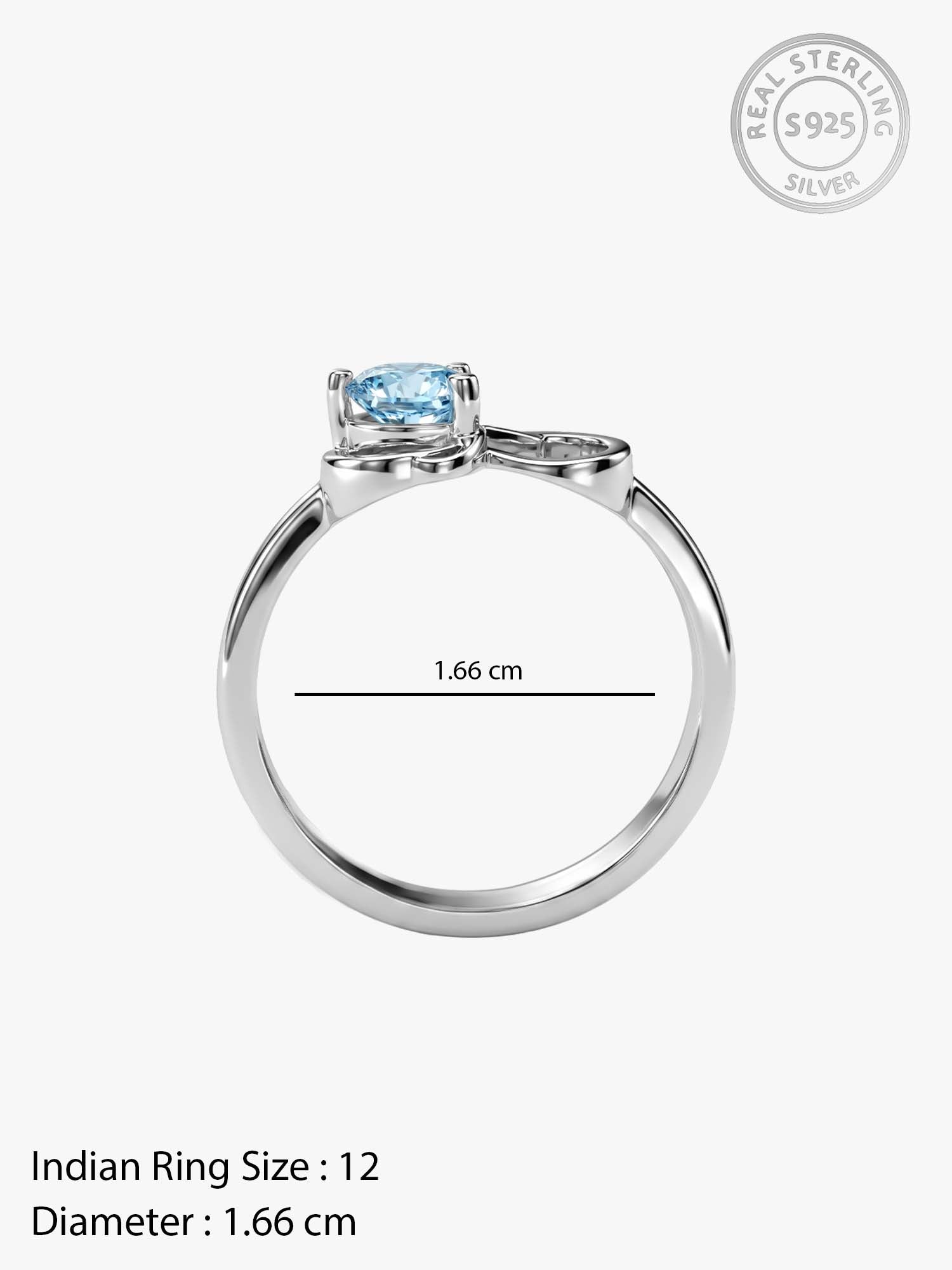 Silver Unending Love Ring
