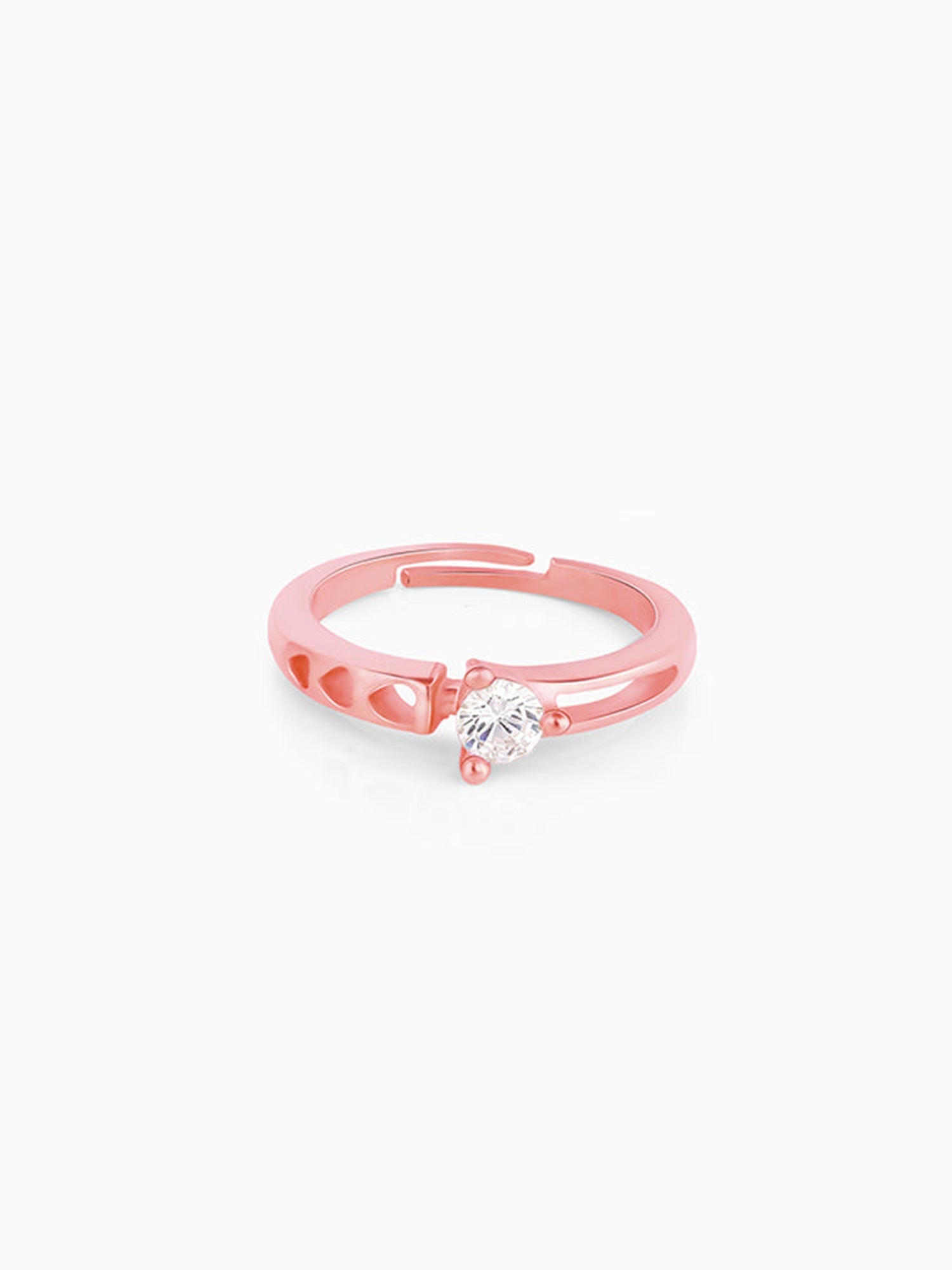 Rose Gold Zircon Bliss Ring