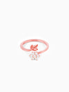 Rose Gold Floral Chic Ring