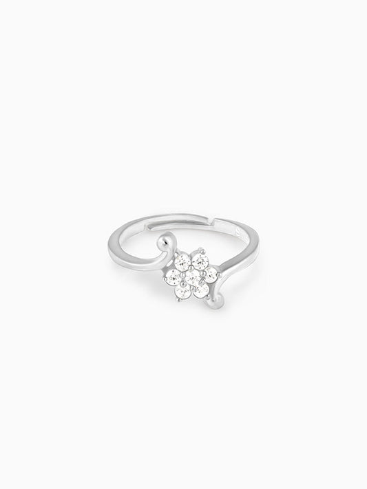 Silver Snowflake Ring