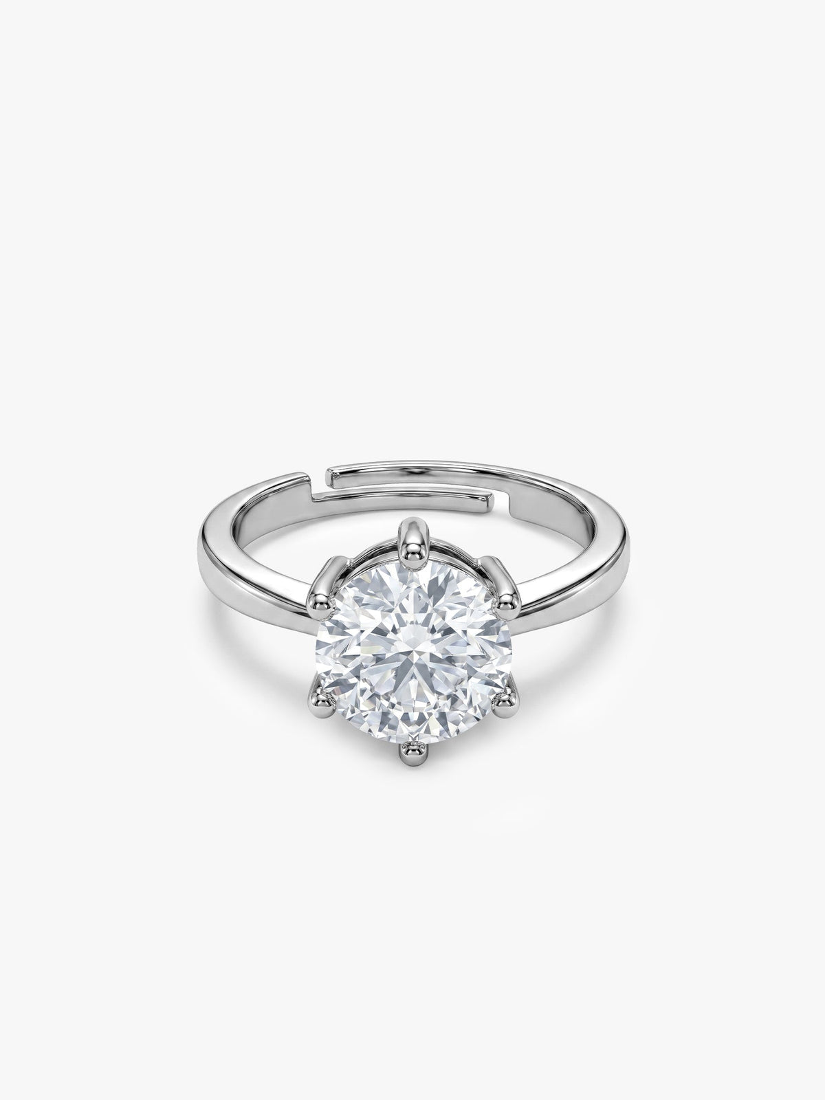 Kriti Sanon Silver Zircon Vintage Ring
