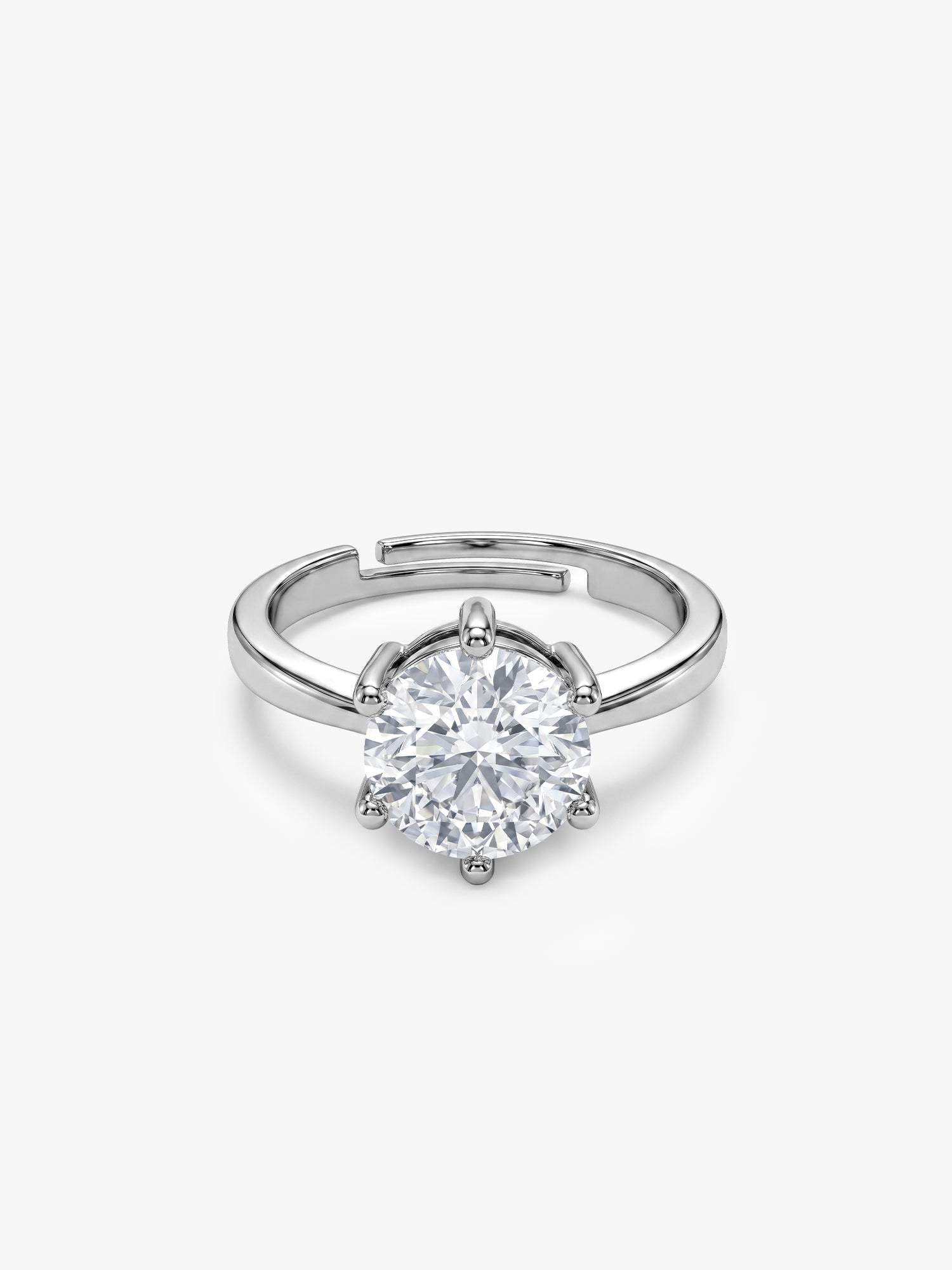 Kriti Sanon Silver Zircon Vintage Ring