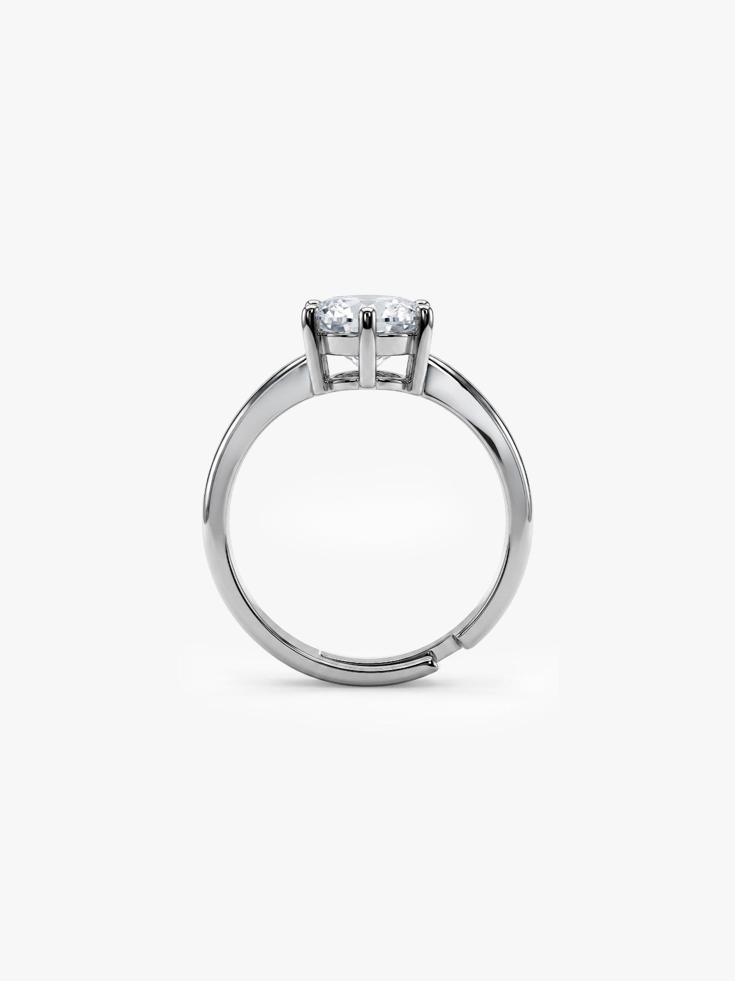 Kriti Sanon Silver Zircon Vintage Ring