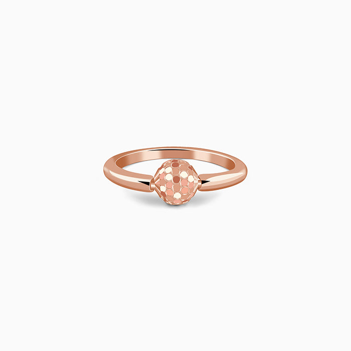 Rose Gold Showgirl Ring