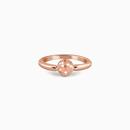 Rose Gold Showgirl Ring
