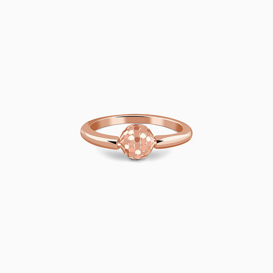 Rose Gold Showgirl Ring