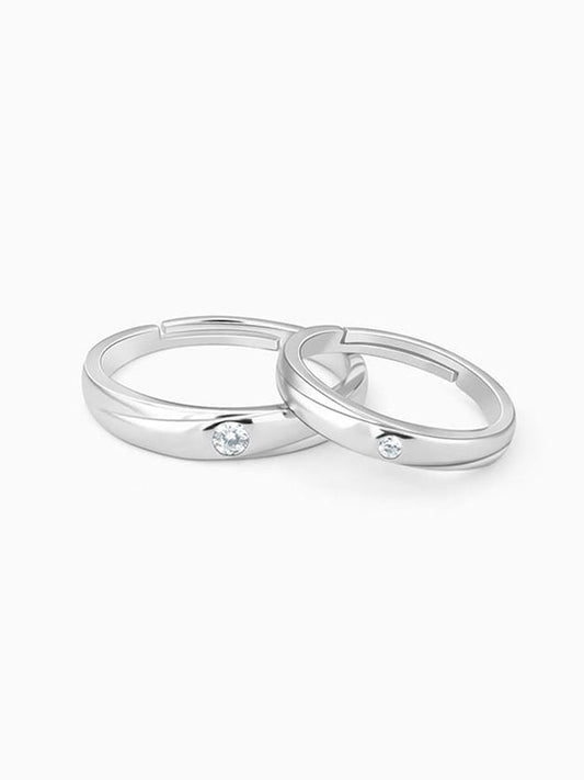 Silver Forever Couple Bands