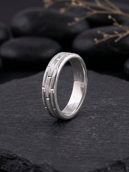 Silver Architect Band For Him