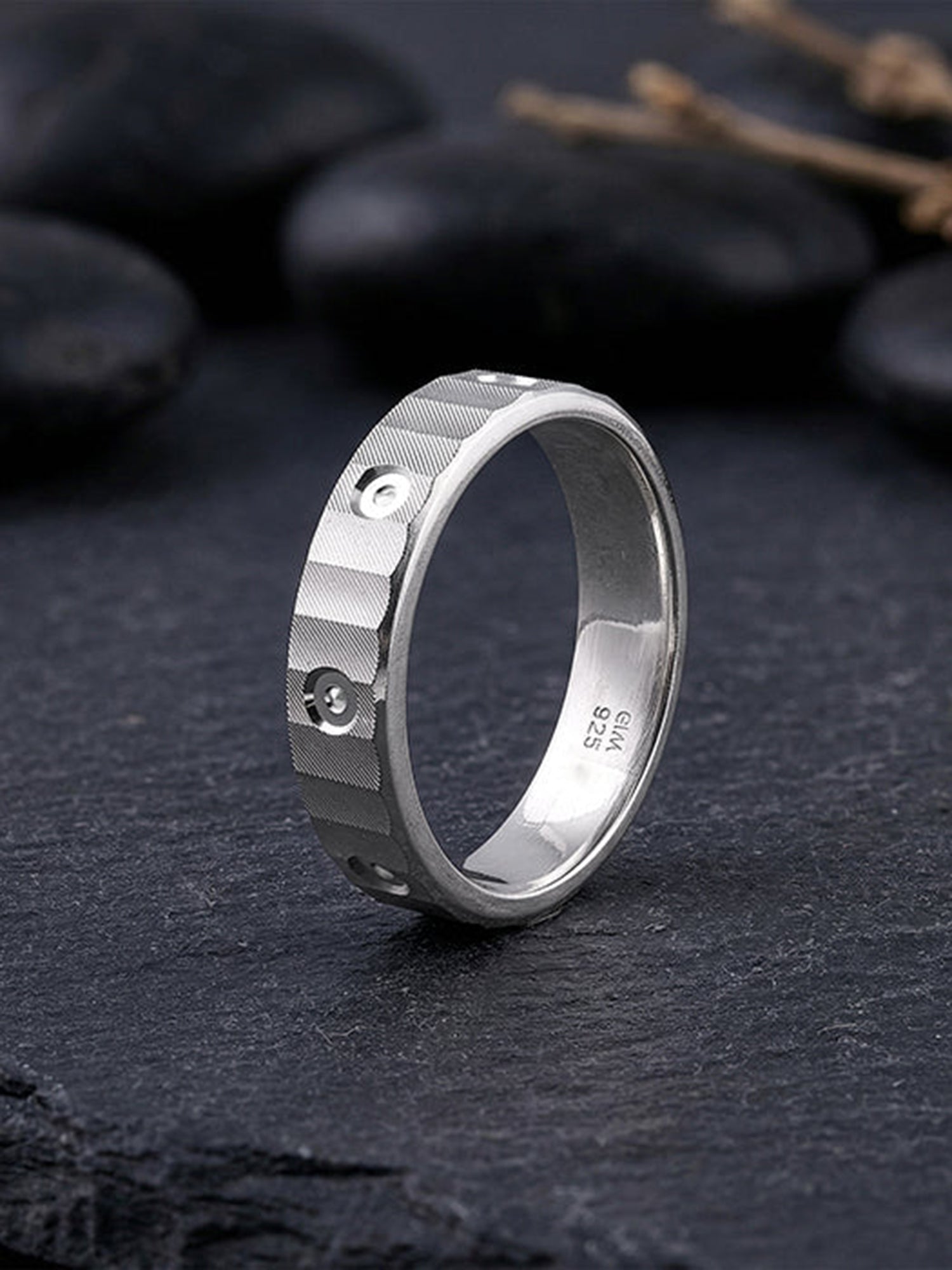 Silver Cadence Ring For Him