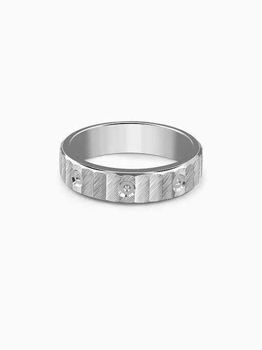 Silver Cadence Ring For Him (Size 20)