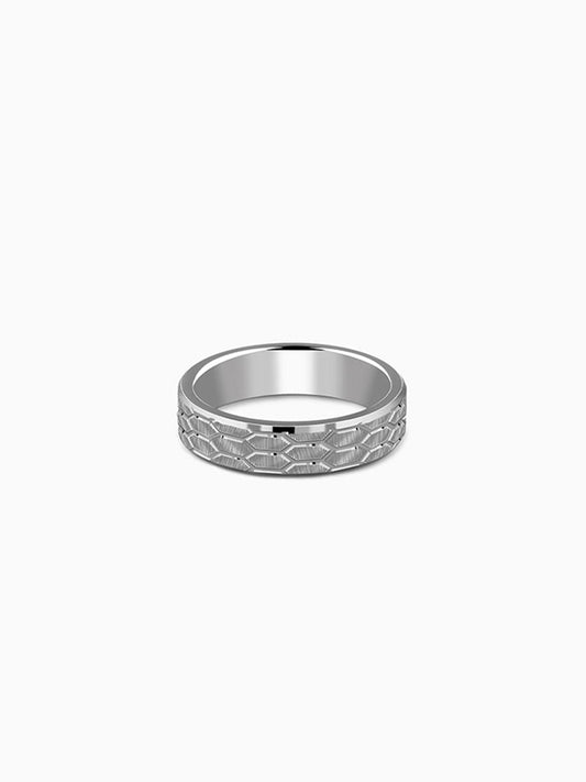 Silver Urban Band For Him