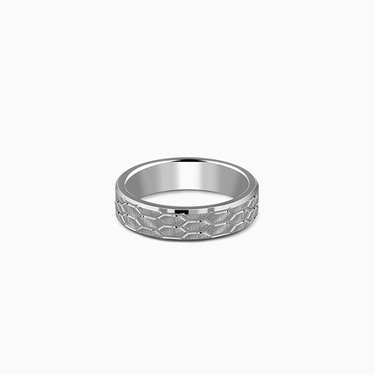 Silver Urban Band For Him (Size 17)