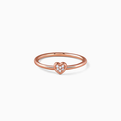 Rose Gold Love Vow Ring
