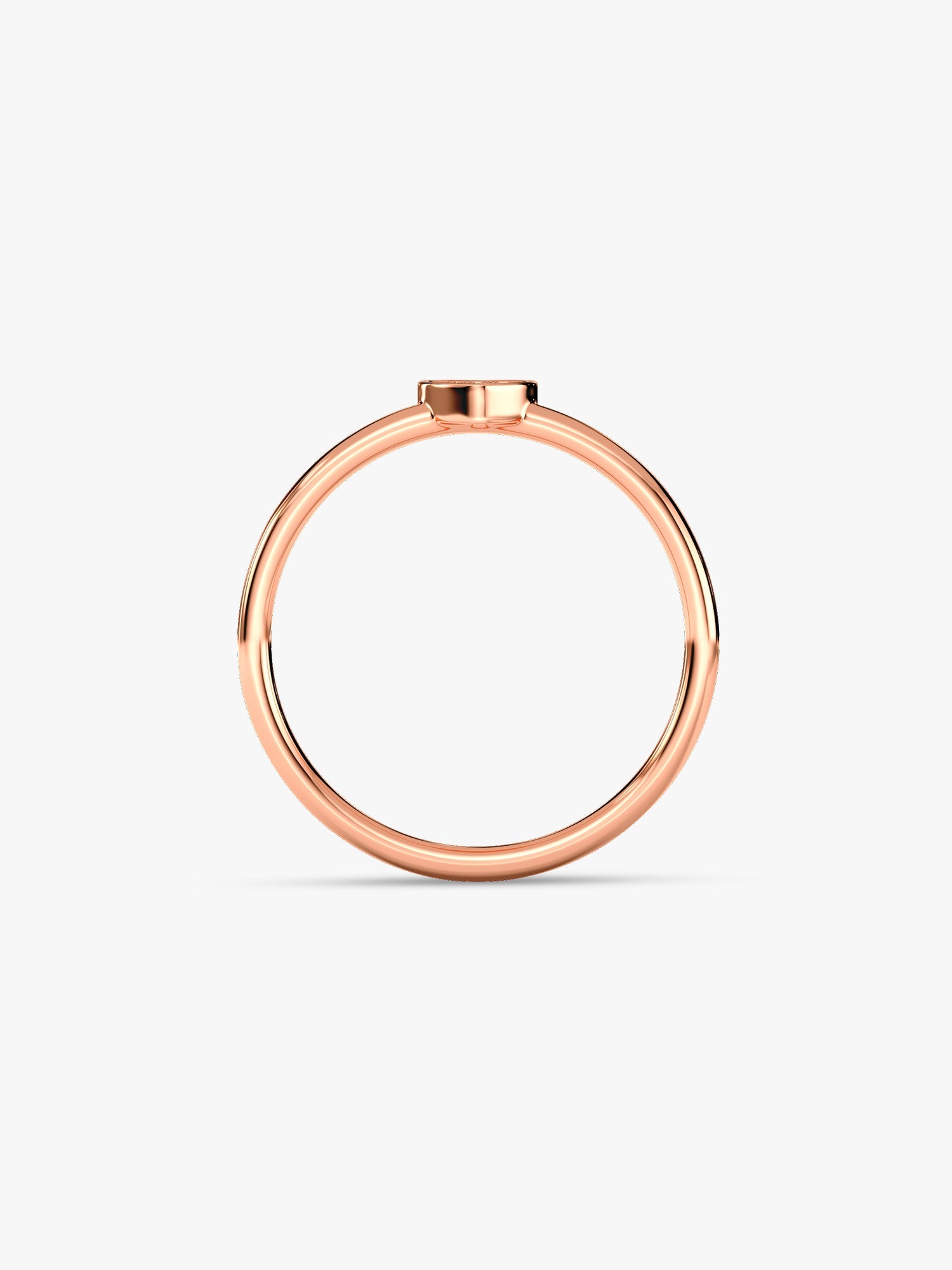 Rose Gold Love Vow Ring
