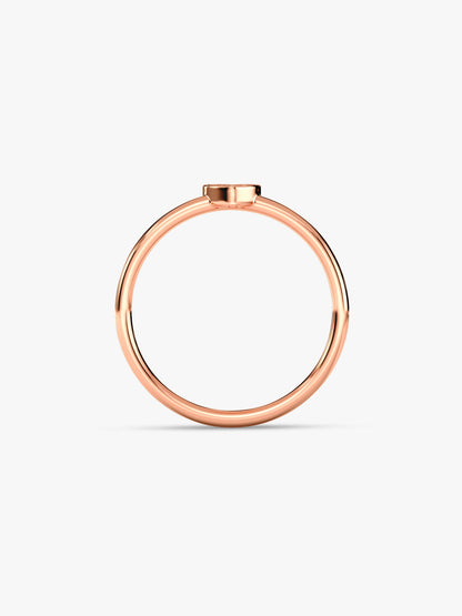 Rose Gold Love Vow Ring