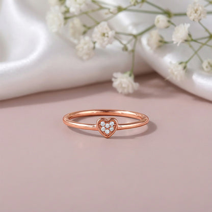 Rose Gold Love Vow Ring