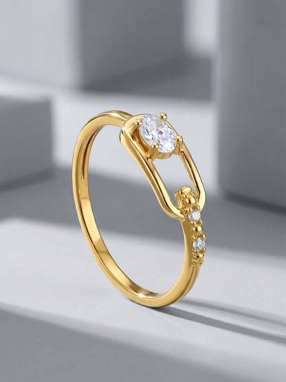 Golden Imperial Aura Ring