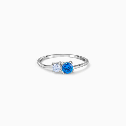 Silver Havenly Glow Ring