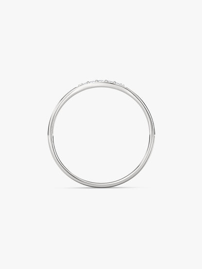 Silver Eterna Curve Ring