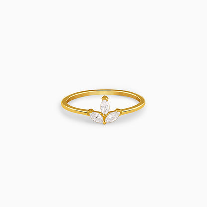 Golden Trinity Gleam Ring