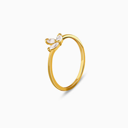Golden Trinity Gleam Ring