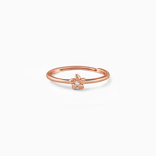 Rose Gold Lustre Blossom Ring
