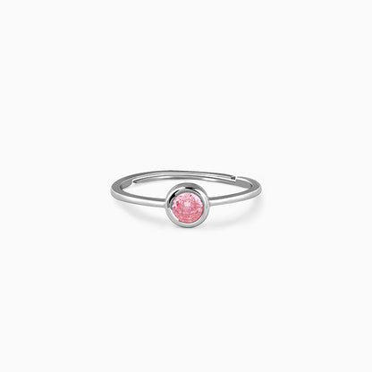 Silver Lustre Hue Ring