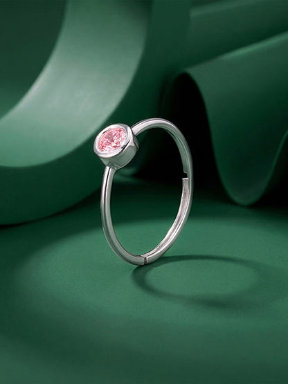 Silver Lustre Hue Ring