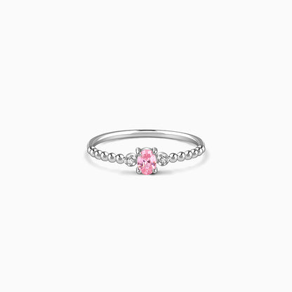 Silver Aurora Marquis Ring