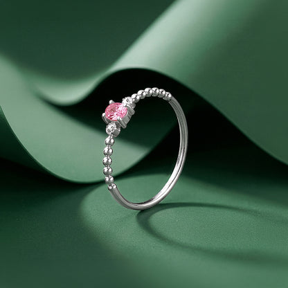 Silver Aurora Marquis Ring
