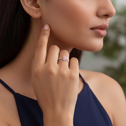 Silver Whisper Ring