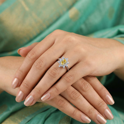 Silver Amaterasu Ring